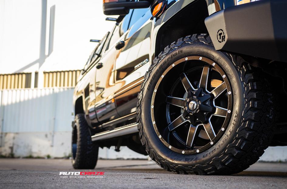 CHEVROLET SILVERADO MAVERICK GLOSS BLACK MILLED ACCENTS